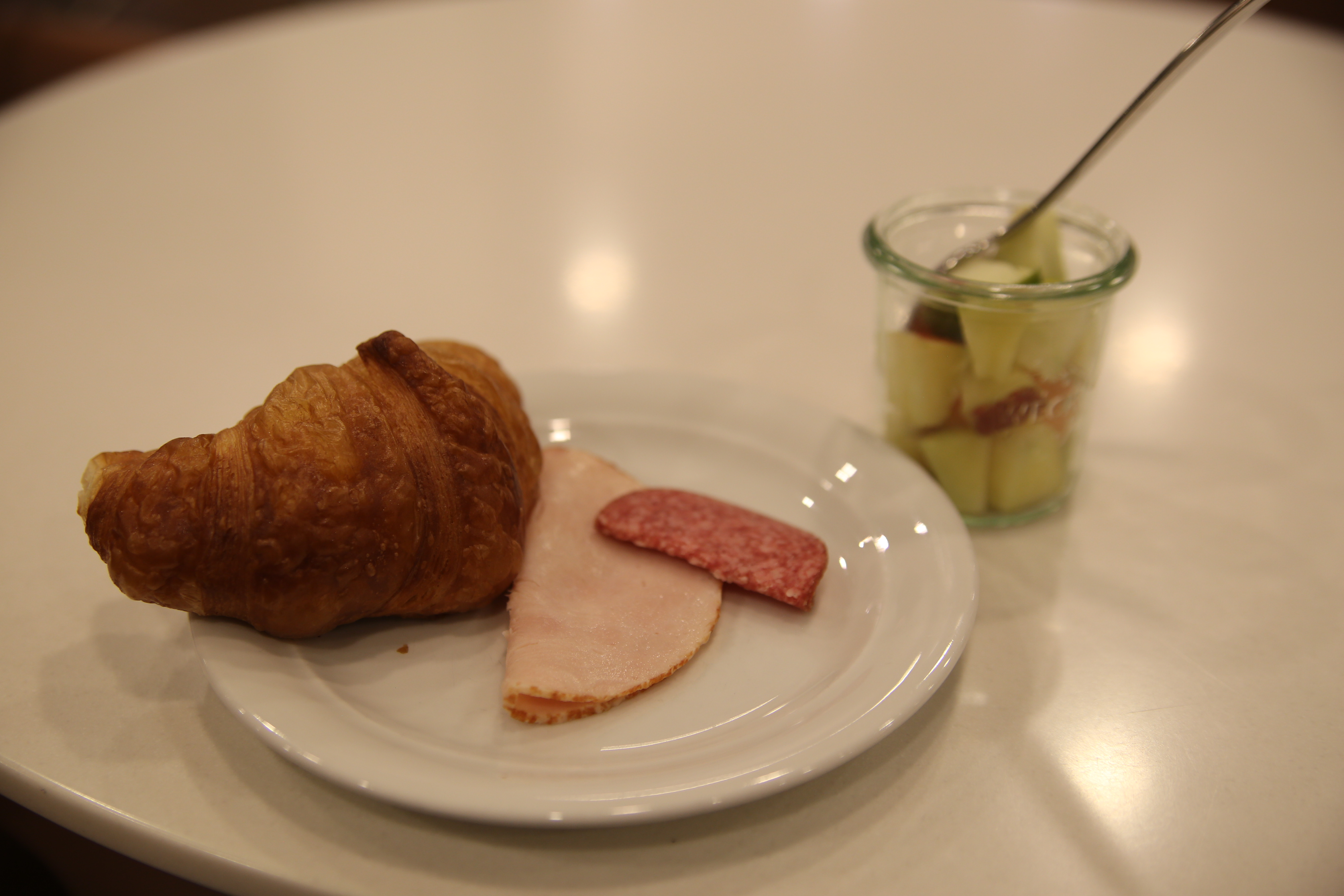 Frankfurt lounge — shower area